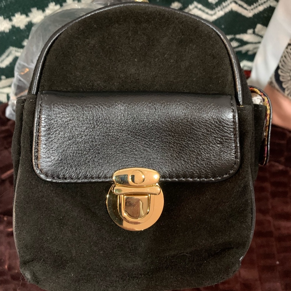 Maxx New York suede and leather purse - Picture 3 of 8